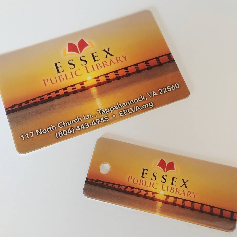 image of Essex Public Library card